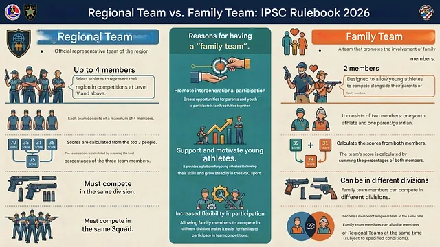 Regional Team vs Family Team